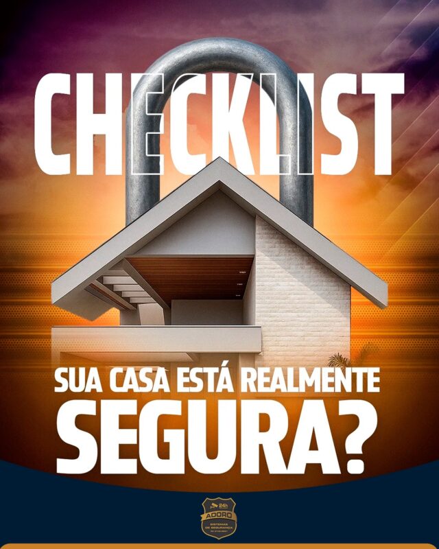 Como saber que você está pecando na segurança da sua família? 😱
Confira o checklist ideal para transformar sua casa em um oásis sagrado para os seus entes queridos:
Portão automatizado🚪
✅Abre rápido e sem sair do carro
❌Manual = risco de assalto ao sair o veículo
Iluminação externa 💡
✅Luz com sensor de presença afasta intrusos e curiosos
❌Escuro = esconderijo ideal para ser surpreendido
Fechaduras reforçadas 🔒
✅Trava lâmina e biometria evitam arrombamentos
❌Cadeados frágeis são facilmente rompidos
Quantos desses itens você já tem? 💬🤔